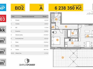 Prodej bytu 2+kk, Olomouc, Leopolda Pospíšila, 56 m2