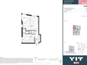 Prodej bytu 2+kk, Praha - Hlubočepy, Wassermannova, 48 m2