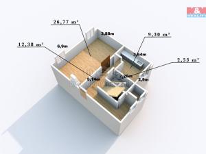 Prodej rodinného domu, Košťany, Školní, 140 m2