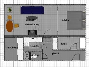 Prodej bytu 2+kk, Praha - Vinohrady, Pod Rapidem, 58 m2