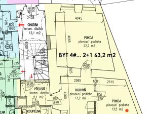 Prodej bytu 2+1, Kutná Hora, Jungmannovo náměstí, 63 m2