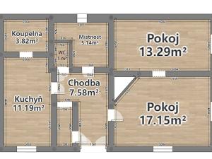 Prodej rodinného domu, Terešov, 59 m2