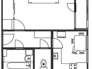 Pronájem bytu 1+1, Brno, Teyschlova, 41 m2