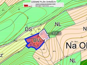 Prodej pozemku pro bydlení, Ohnišov, 458 m2