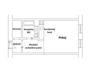 Pronájem bytu 1+kk, Dvůr Králové nad Labem, Bezručova