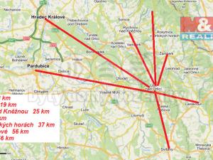 Pronájem bytu 2+1, Ústí nad Orlicí, Na Pláni, 65 m2