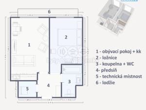 Prodej bytu 2+kk, Praha, Geologická, 41 m2