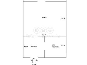 Prodej bytu 1+kk, Karviná - Mizerov, Borovského, 22 m2