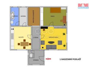 Prodej rodinného domu, Bílé Podolí - Zaříčany, 166 m2