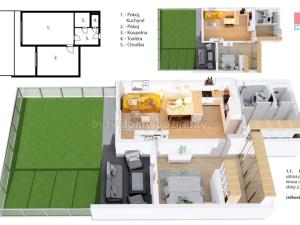 Prodej bytu 2+kk, Mladá Boleslav - Mladá Boleslav II, Husova, 55 m2