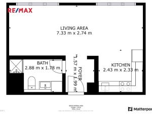 Pronájem bytu 1+kk, Praha - Modřany, K Vystrkovu, 34 m2