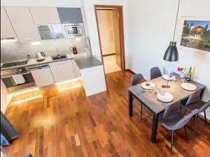 Pronájem bytu 1+kk, Praha - Nové Město, Na slupi, 52 m2