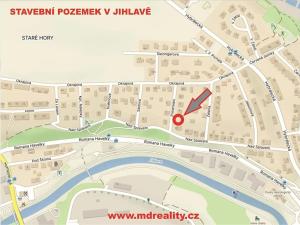 Prodej pozemku pro bydlení, Jihlava, 601 m2