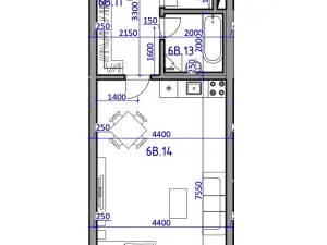 Prodej bytu 1+kk, Liberec, 49 m2