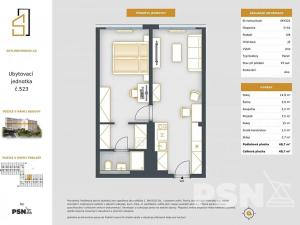 Prodej bytu 2+kk, Praha - Chodov, Čenětická, 49 m2