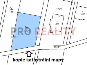 Prodej pozemku pro bydlení, Tísek, 598 m2