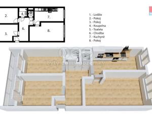 Prodej bytu 3+1, Krupka, Dukelských hrdinů, 68 m2