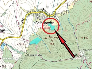 Prodej podílu lesa, Cetechovice, 1478 m2