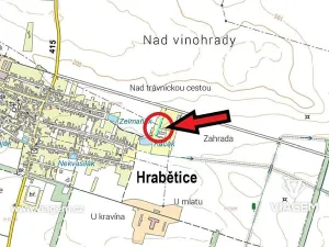 Prodej podílu zahrady, Hrabětice, 187 m2