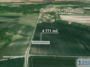 Prodej podílu pole, Budyně nad Ohří, 620 m2