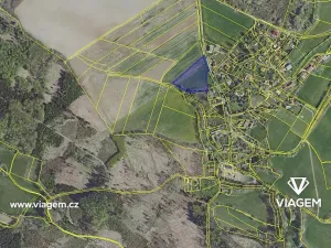 Prodej podílu pozemku pro bydlení, Velké Popovice, 1177 m2