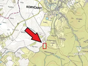 Prodej podílu zahrady, Koryčany, 551 m2