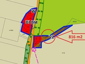 Prodej pozemku pro bydlení, Číčenice, 816 m2