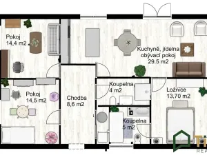 Prodej rodinného domu, Pamětice, 90 m2