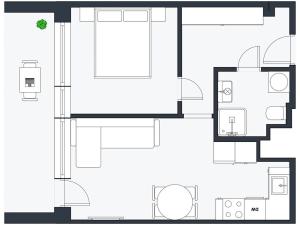 Prodej bytu 2+kk, Praha - Prosek, Vysočanská, 46 m2