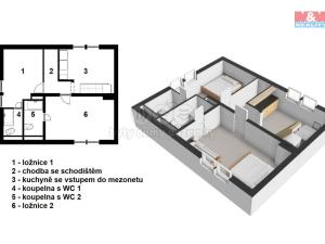 Prodej rodinného domu, Vrchlabí - Hořejší Vrchlabí, 140 m2