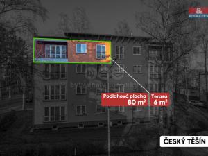 Prodej bytu 3+kk, Český Těšín, Sídliště ONV, 80 m2