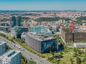 Pronájem kanceláře, Praha - Michle, Vyskočilova, 599 m2