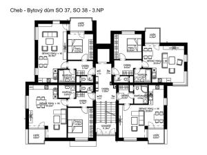 Prodej bytu 1+kk, Cheb, K Pomezí, 46 m2