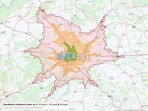 Pronájem bytu 2+kk, Praha - Holešovice, U průhonu, 50 m2