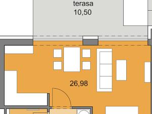 Pronájem bytu 1+kk, Mladá Boleslav - Čejetice, Nad Červenkou, 35 m2