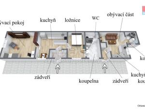 Prodej rodinného domu, Hrobce, Řipská, 85 m2