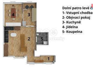 Pronájem rodinného domu, Kladno - Kročehlavy, Kozinova, 258 m2