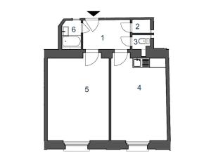 Prodej bytu 2+kk, Praha - Vršovice, Žitomírská, 54 m2