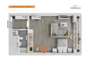 Pronájem bytu 1+kk, Liberec - Liberec IV-Perštýn, Na Perštýně, 42 m2