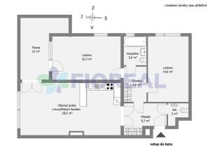 Pronájem bytu 3+kk, Praha - Stodůlky, Anny Rybníčkové, 76 m2