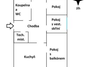 Pronájem bytu 4+kk, Liberec, Národní, 90 m2