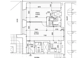 Pronájem bytu 2+kk, Praha - Dejvice, Zemědělská, 49 m2