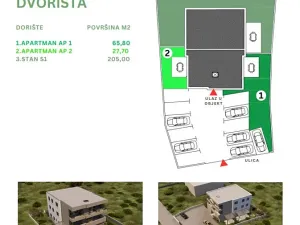 Prodej bytu 3+kk, Šibenik, Chorvatsko, 71 m2