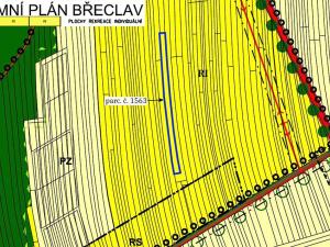 Prodej zahrady, Břeclav, 1395 m2