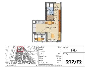 Prodej bytu 1+kk, Praha - Ruzyně, Stočesova, 33 m2