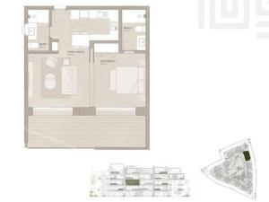 Prodej bytu 2+kk, Higüey, República Dominicana, Dominikánská republika, 79 m2