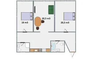 Pronájem bytu 3+1, Praha - Žižkov, Řehořova, 99 m2