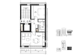 Prodej bytu 2+kk, Karlovy Vary, Pražská silnice, 64 m2