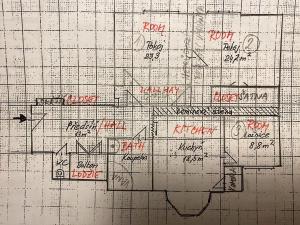 Pronájem bytu 3+1, Praha - Nusle, Nuselská, 103 m2