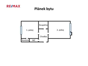 Prodej bytu 2+kk, Praha - Bubeneč, Šestidomí, 45 m2